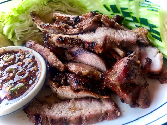 Bangkok Grilled Pork.