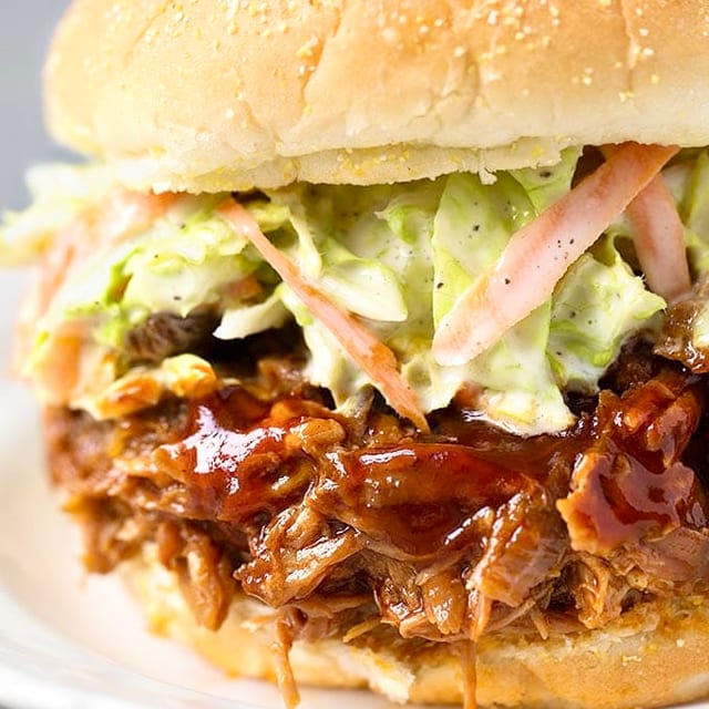 Pulled Pork Sandwich.