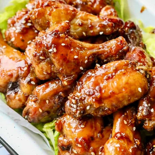 Teriyaki Wings.