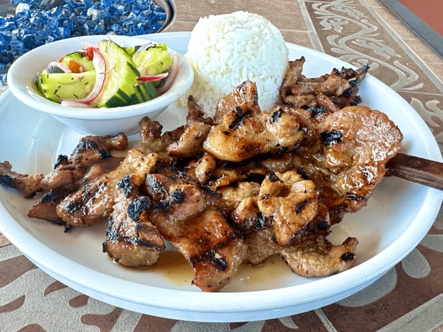 Honey Garlic Pork.