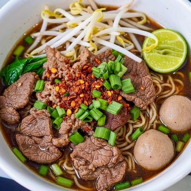Boat Noodle Soup.