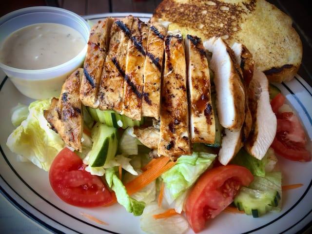 Grilled Chicken Salad.