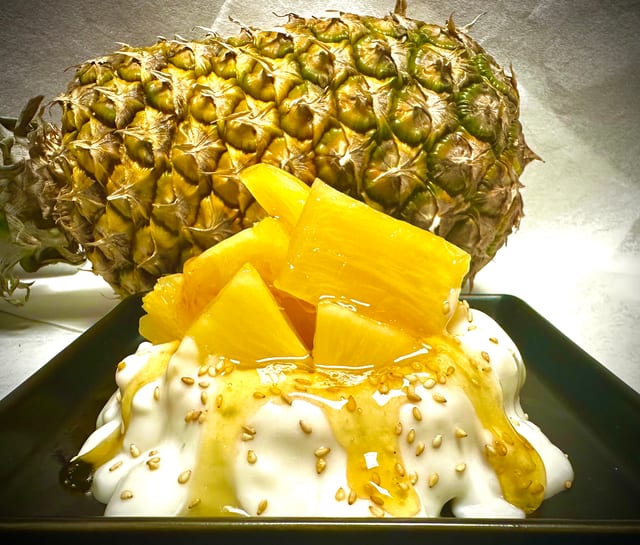 Coconut Rice Pineapple.