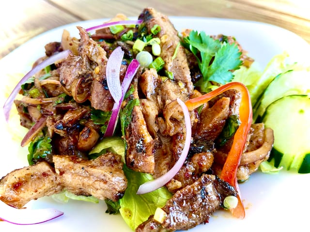 Yum Moo Yang Salad.