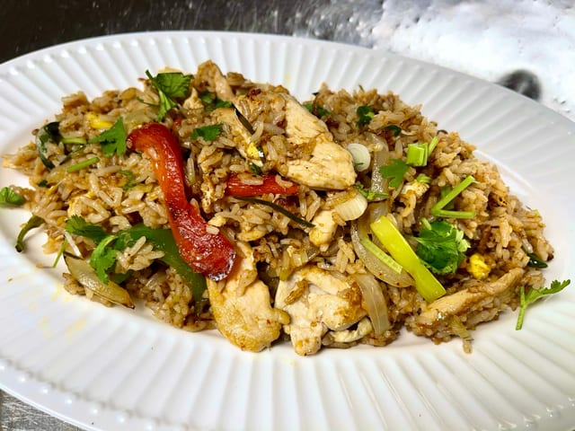 Thai Basil Fried Rice.