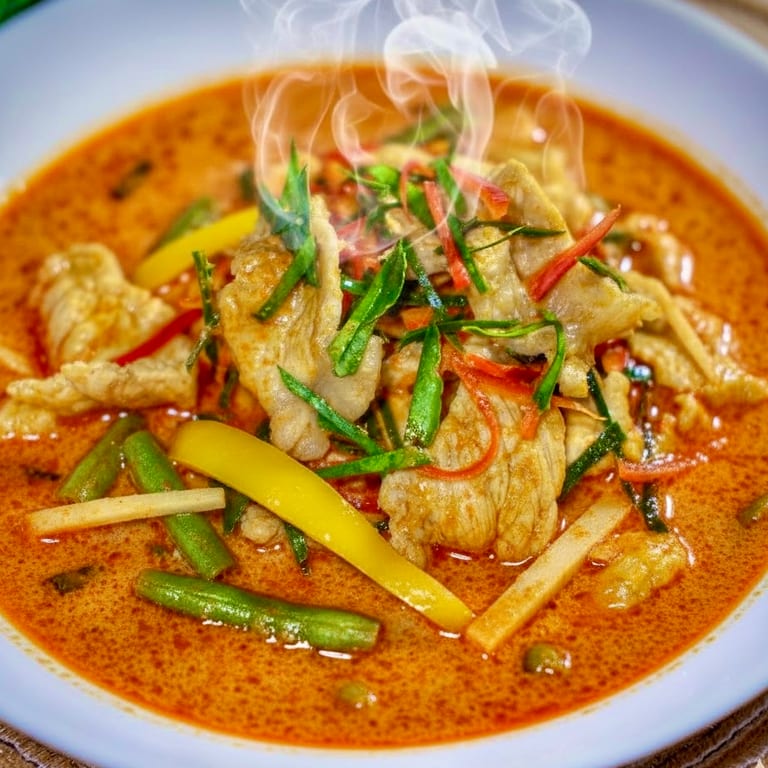 Delicious Panang Curry Awaits